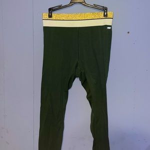 Pink green athletic wear